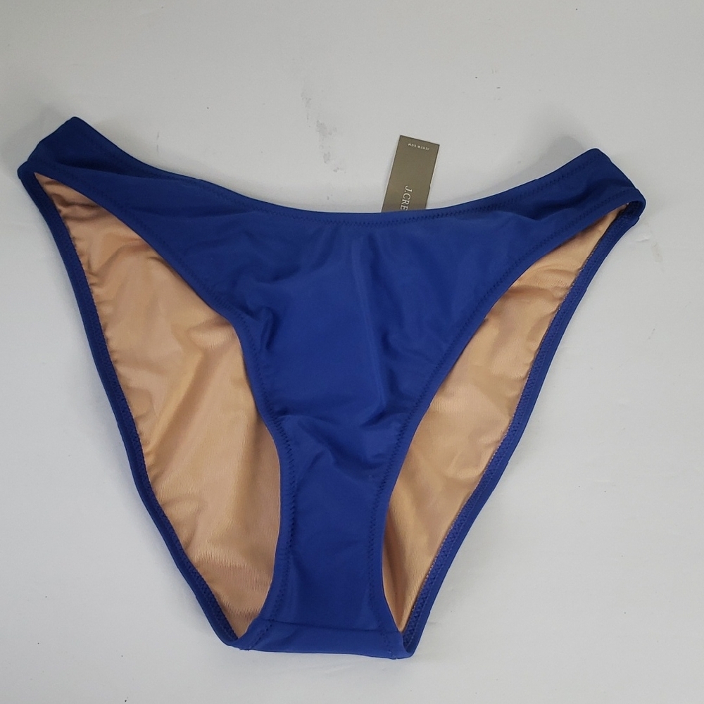 J. Crew Blue Swim Bottoms Size Medium NWT